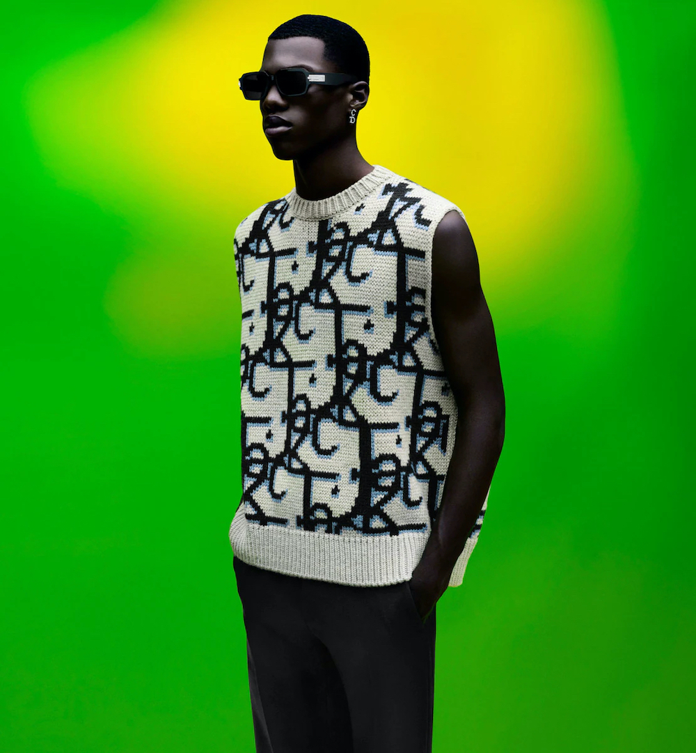 Dior Oblique Sleeveless Sweater
