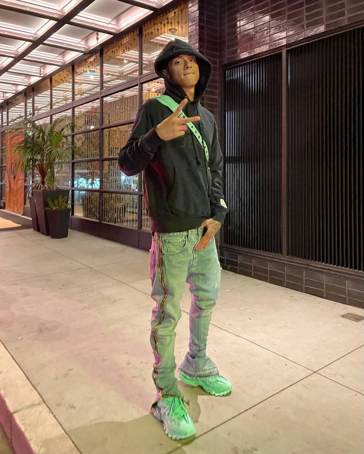 What jeans is central cee wearing here?? : r/findfashion