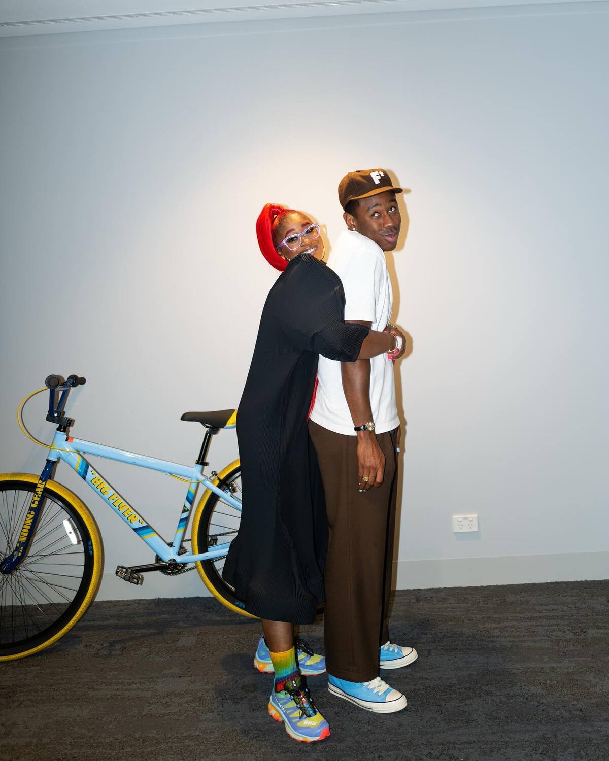 SPOTTED: Tyler, The Creator & Tierra Whack Hang Out in Salomon