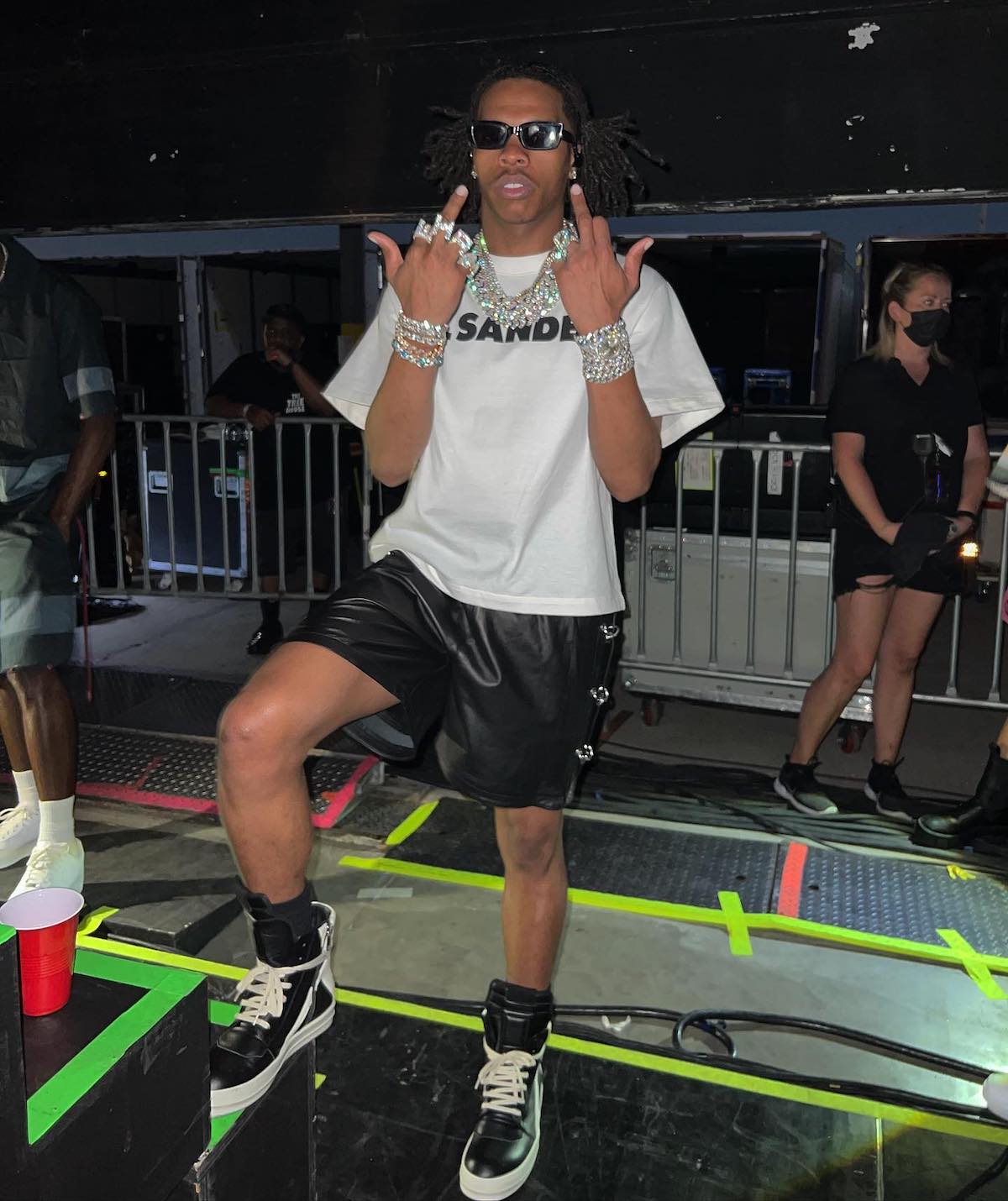 SPOTTED: Lil Baby Chills Backstage in Jil Sander & Rick Owens – PAUSE  Online | Men's Fashion, Street Style, Fashion News & Streetwear