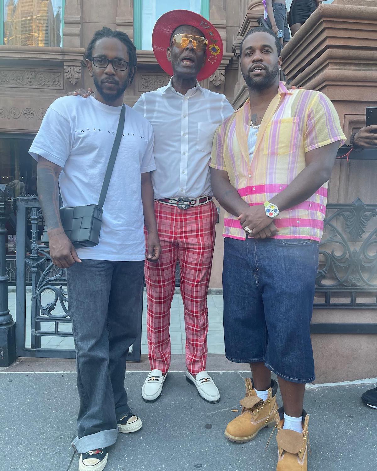 Kendrick Lamar Links With A$AP Ferg & Dapper Dan In Harlem, Does NYC  Pull-Ups