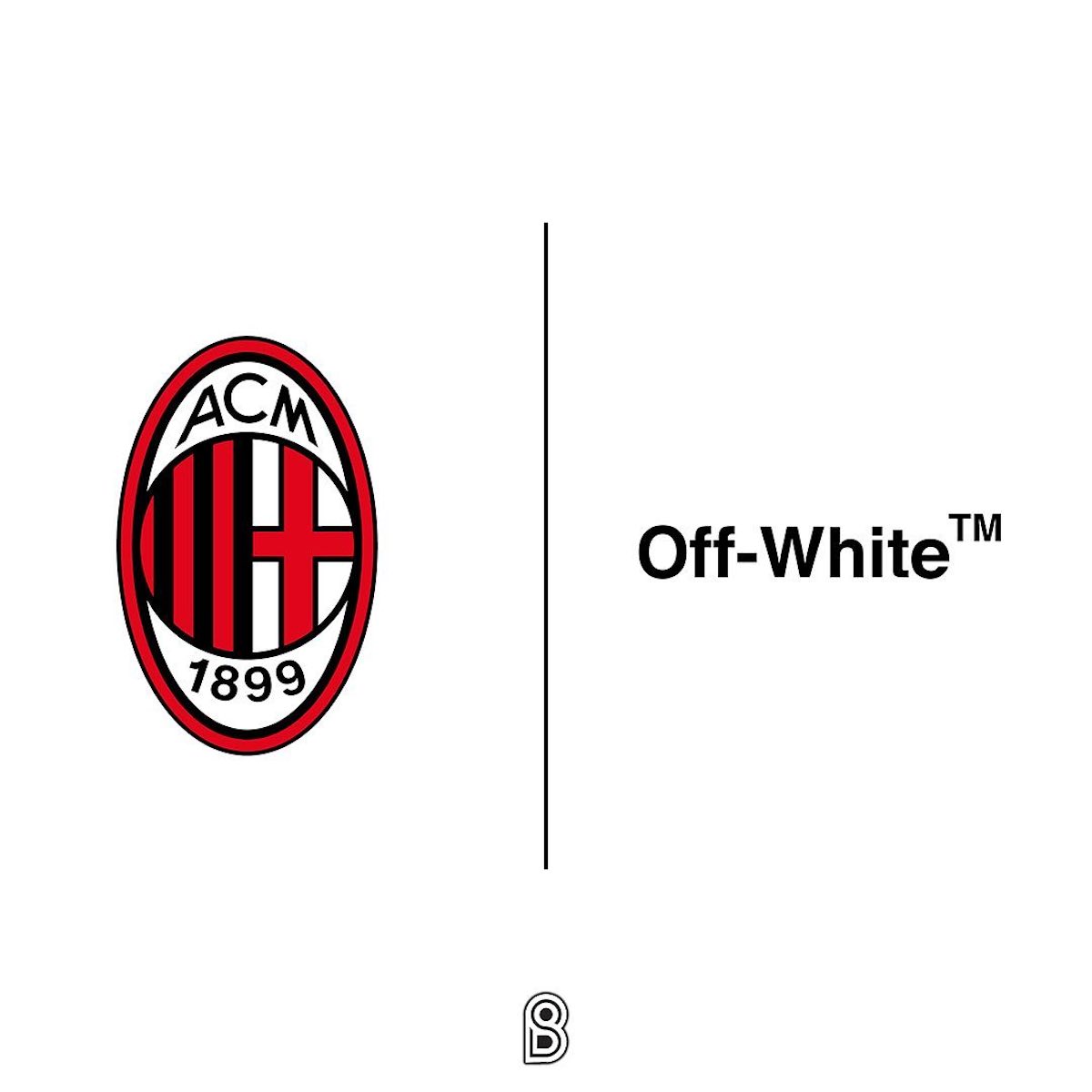 Official Off-White C/O Ac Milan Logo T-Shirt - WBMTEE