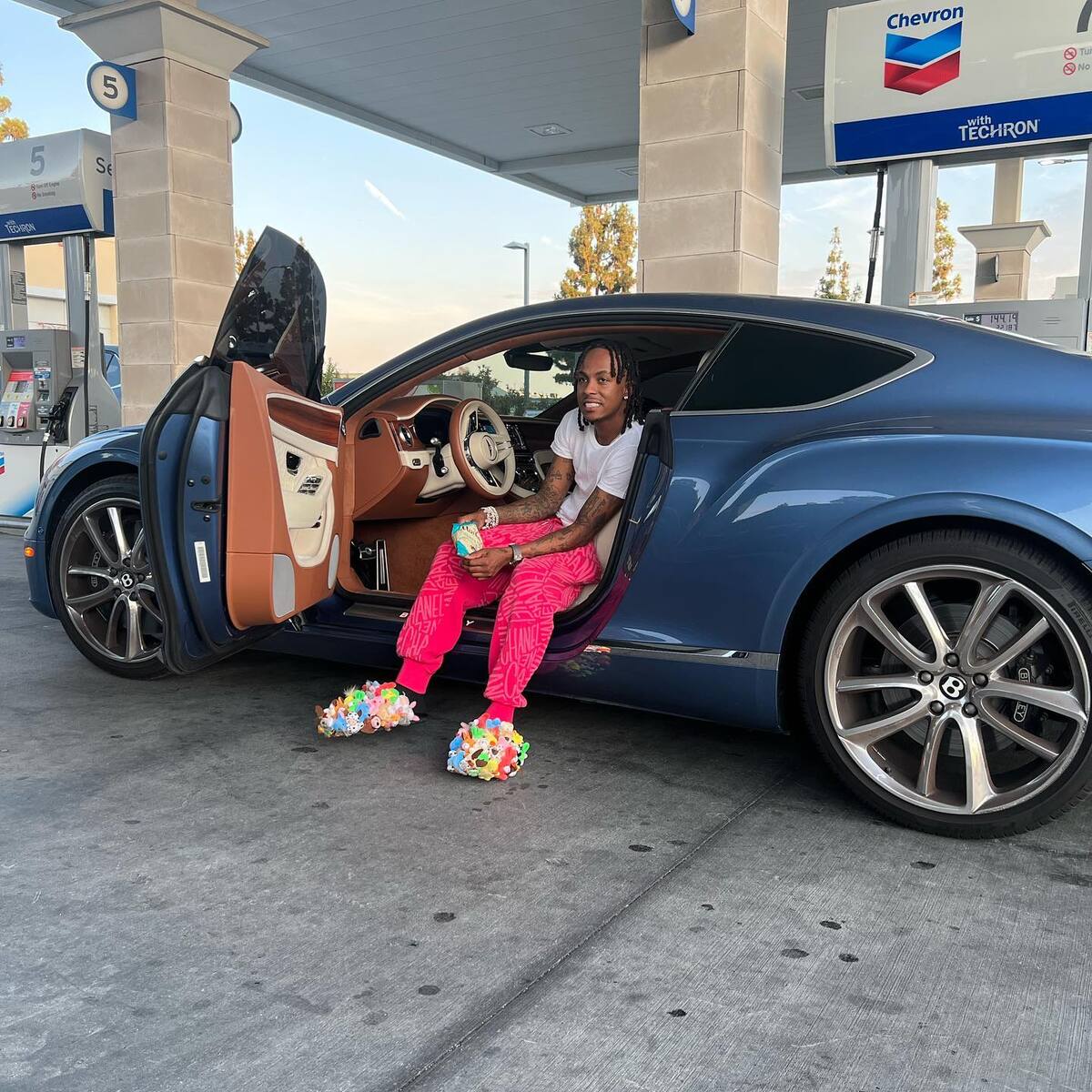 SPOTTED: Rich The Kid Rocks a Playful Ensemble Wearing Chanel