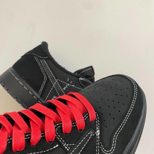 More Detailed Imagery Arrives for Travis Scott x Air Jordan 1 Low âBlack Phantomâ â PAUSE Online 