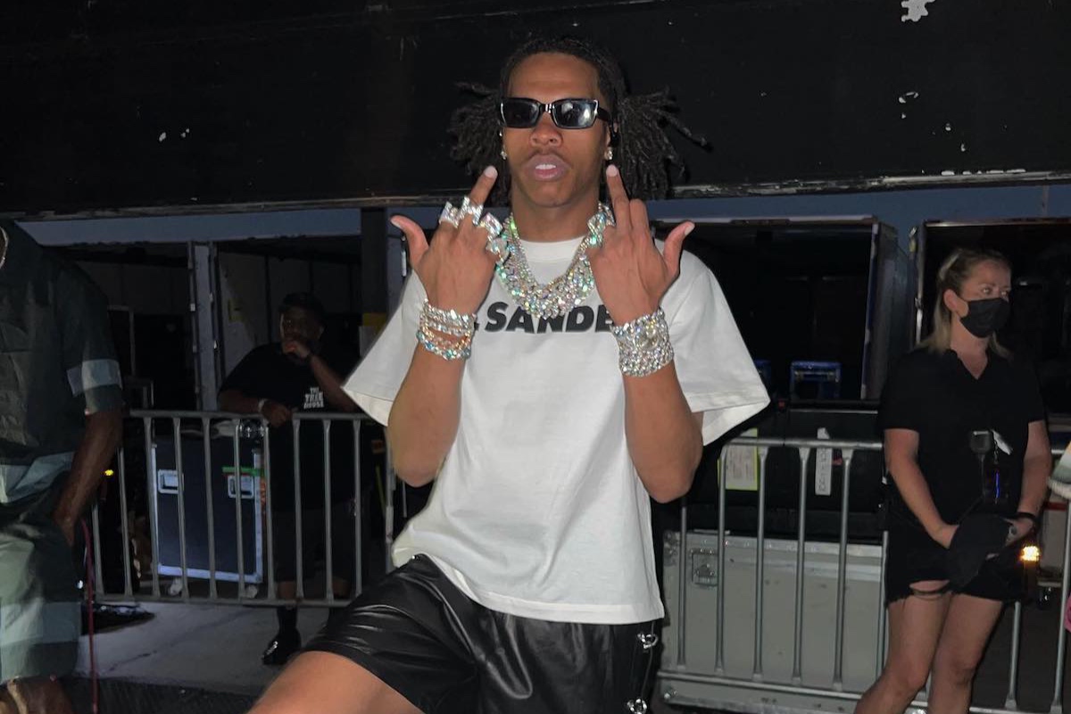 SPOTTED: Lil Baby Chills Backstage in Jil Sander & Rick Owens