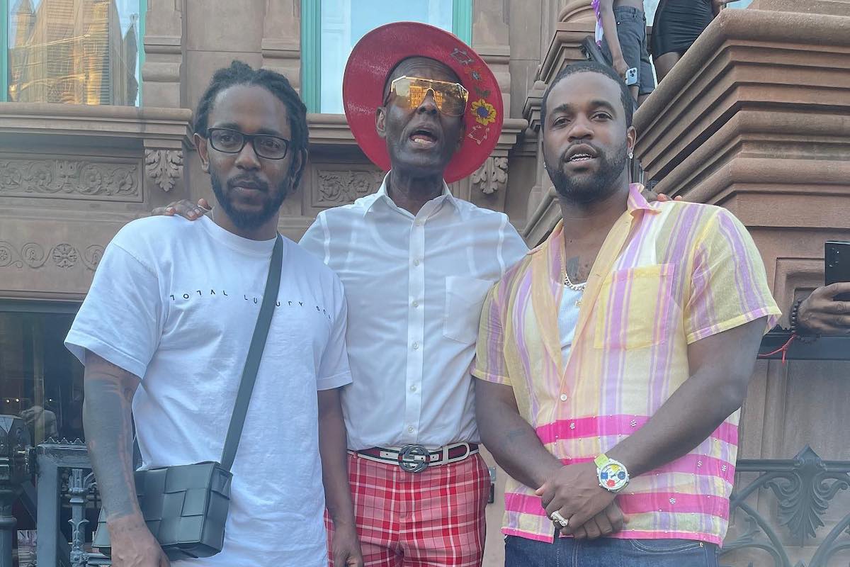 SPOTTED: Dapper Dan, Kendrick Lamar & ASAP Ferg Post Up in Harlem Wearing  Gucci & Bottega Veneta – PAUSE Online