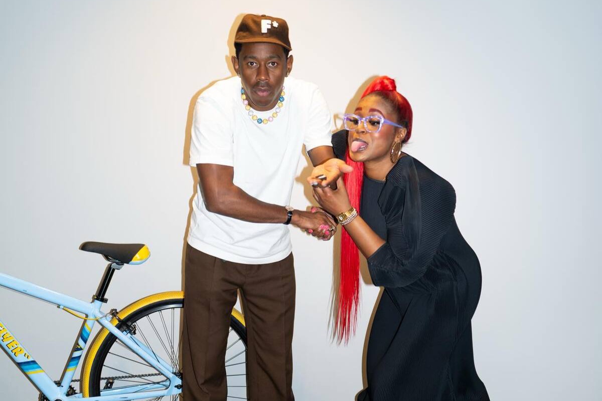 SPOTTED: Tyler, The Creator & Tierra Whack Hang Out in Salomon & GOLF WANG