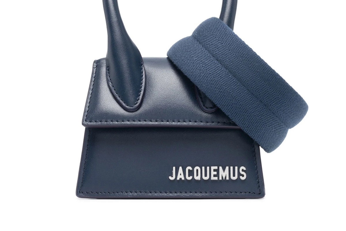 PAUSE or Skip: Jacquemus Navy Le Chiquito Homme Leather Mini Bag