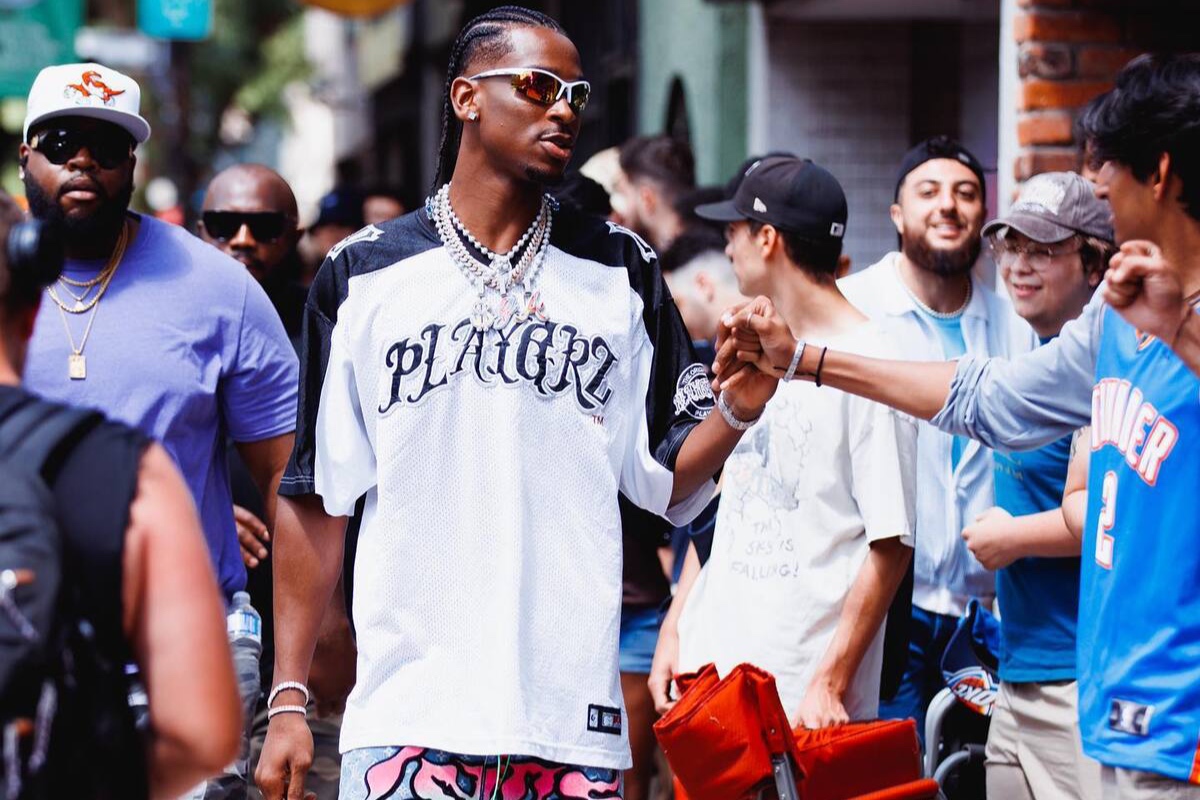 SPOTTED: Shai Gilgeous-Alexander Goes Sporty for Louis Vuitton-laden Outfit