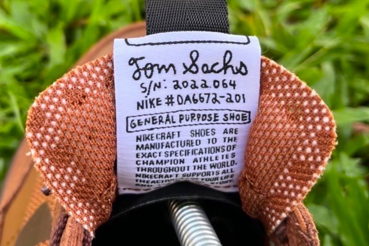 Tom Sachs x NikeCraft General Purpose Shoe Light Cream