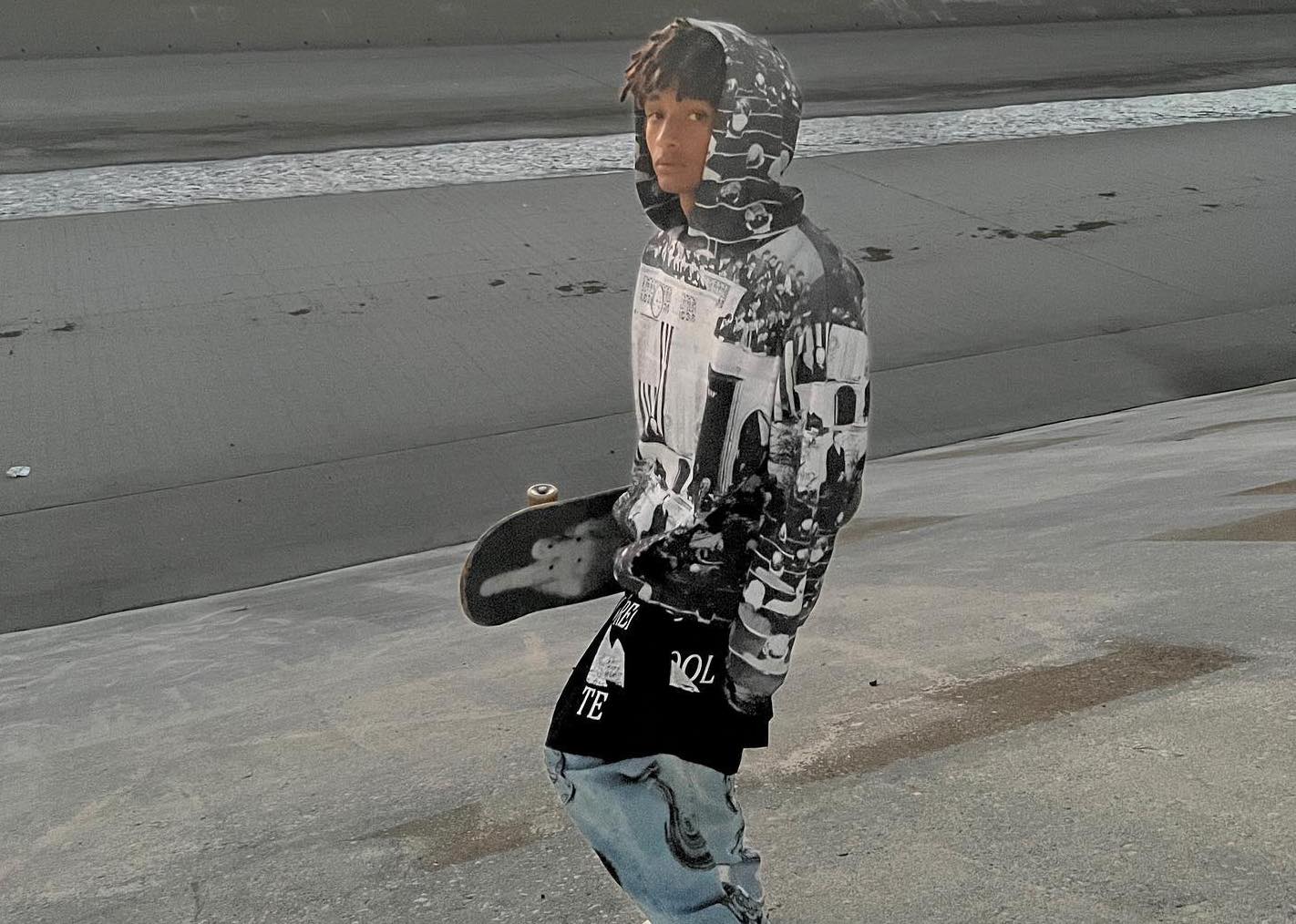SPOTTED: Jaden Smith dons MSFTSrep Out in Los Angeles