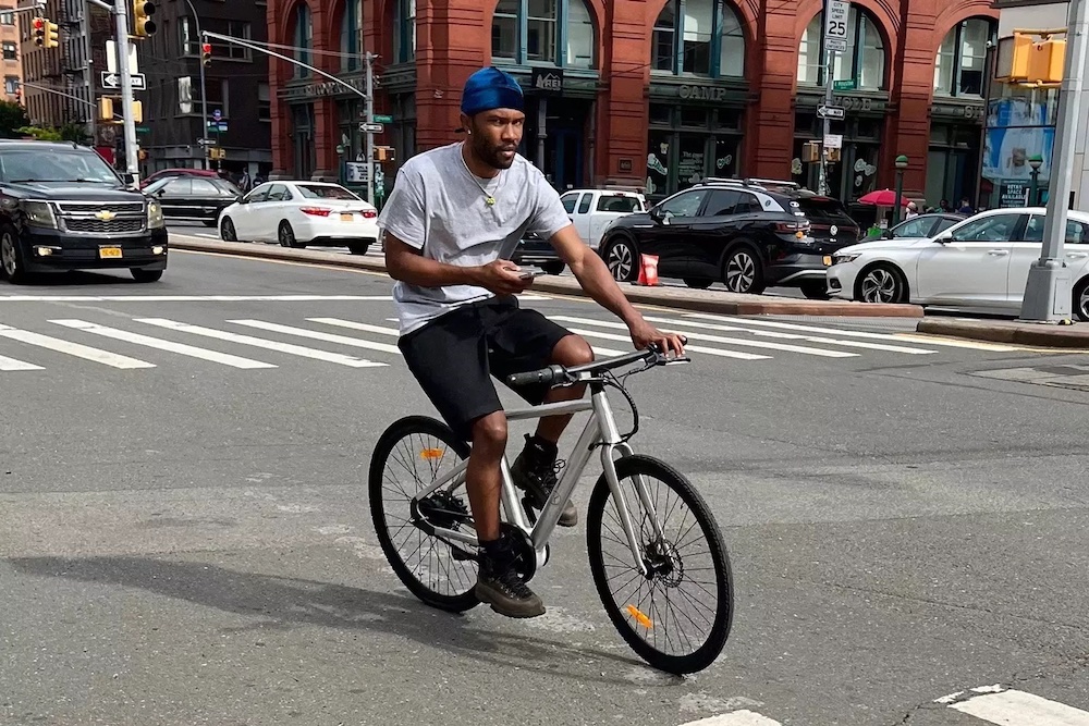 SPOTTED: Frank Ocean Cycling Round NYC in DIEMME Boots