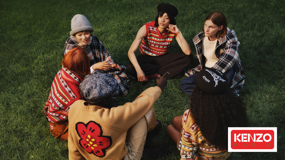 Kenzo Unveils the Second Chapter of they AW22 Campaign