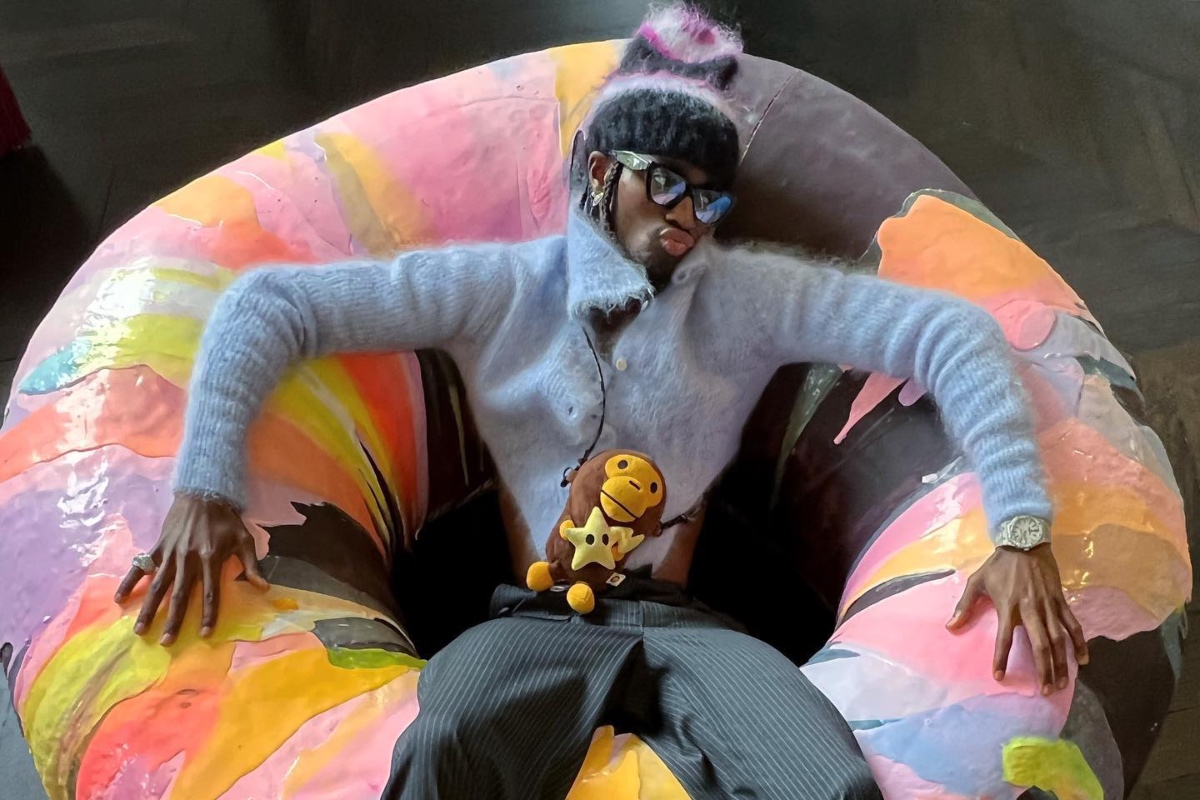 SPOTTED: Alton Mason is Sat Back & Relaxed at PFW in Marni, Prada & more