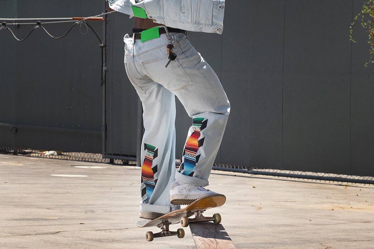 Off-White™ Channels 1980s Skater Style in Collaboration With Pro