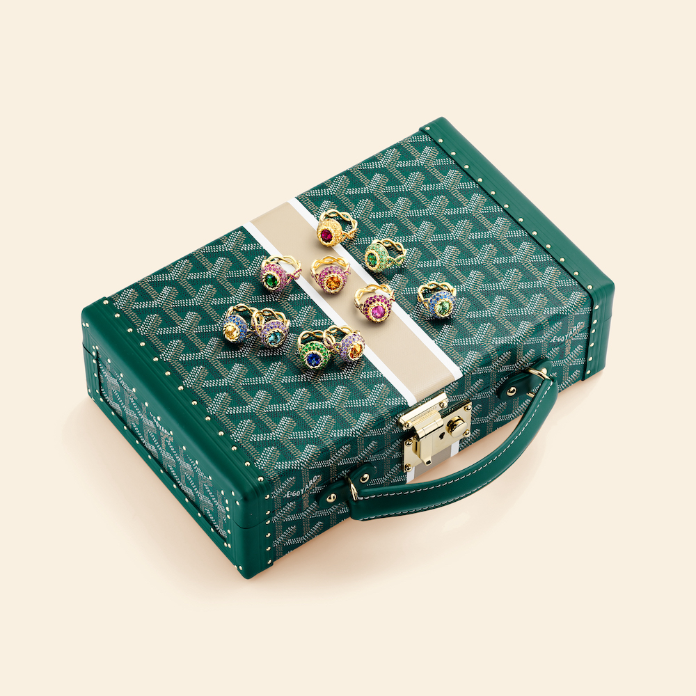 Mellerio Tap Goyard To Design Case for New 10-Piece Ring Collection – PAUSE  Online