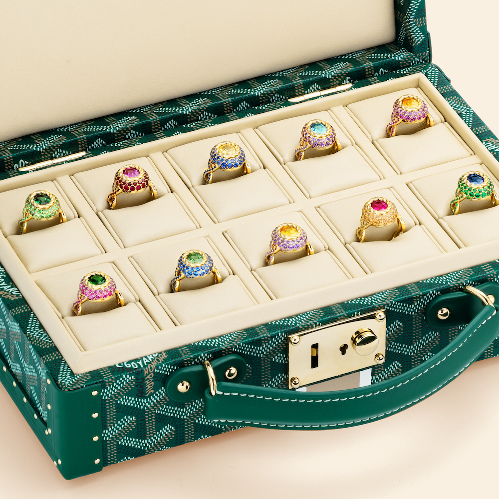 Mellerio Tap Goyard To Design Case for New 10-Piece Ring Collection – PAUSE  Online