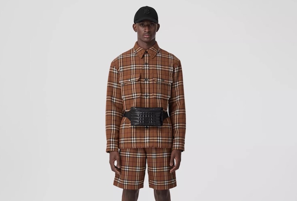 PAUSE or Skip: Burberry Vintage Check Wool Cotton Overshirt