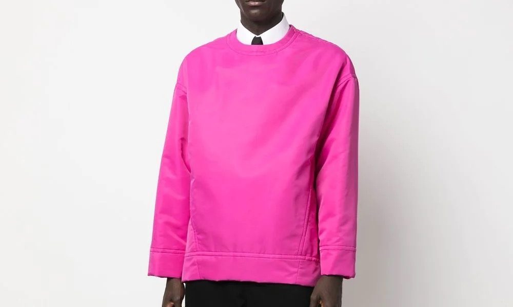 PAUSE or Skip: Valentino Round-Neck Long-Sleeve Sweatshirt