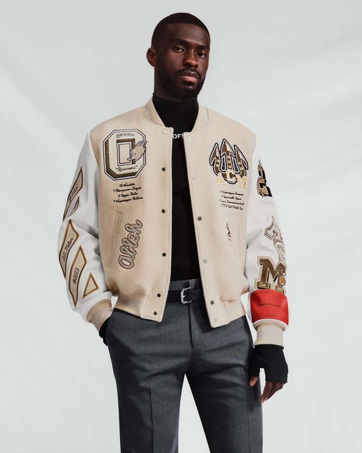 Off-White & AC Milan Share “Wear Your Heart on your Sleeve” Campaign –  PAUSE Online