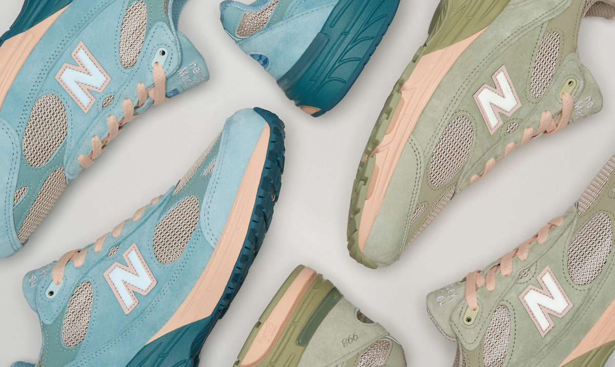 New Balance and Joe Freshgoods Bring the Pastels for AW22
