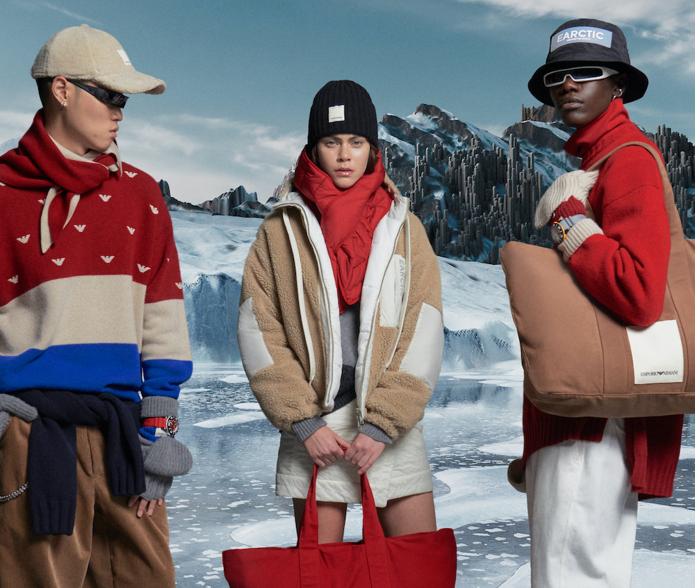 Emporio Armani Debut AW22 Sustainable Collection