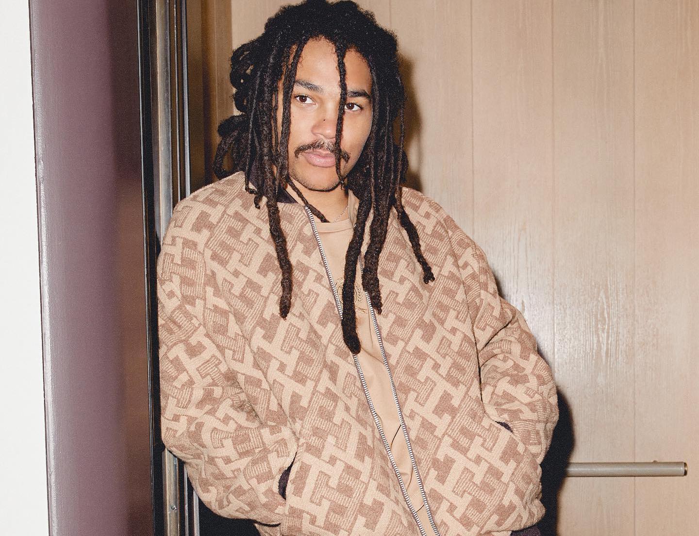 SPOTTED: Luka Sabbat Serves Up All-Beige Tommy Hilfiger Look