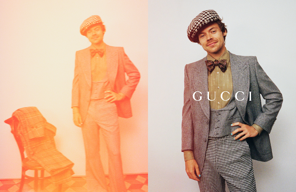 New Gucci Men's Campaign Featuring Harry Styles