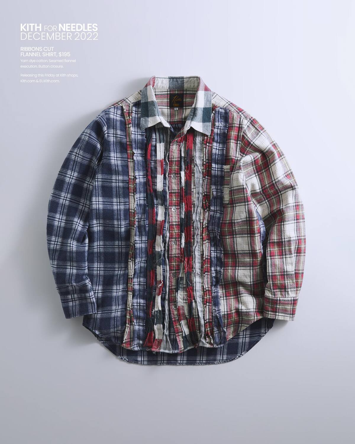 Needles 7 Cuts Zipped Wide Flannel Shirt - Multi – Kith