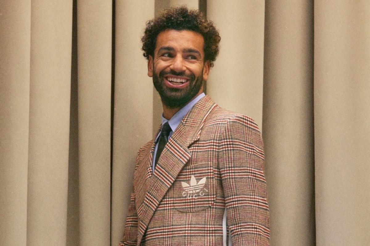 SPOTTED: Mohamed Salah Models for Gucci Wearing Latest adidas Collaboration Pieces