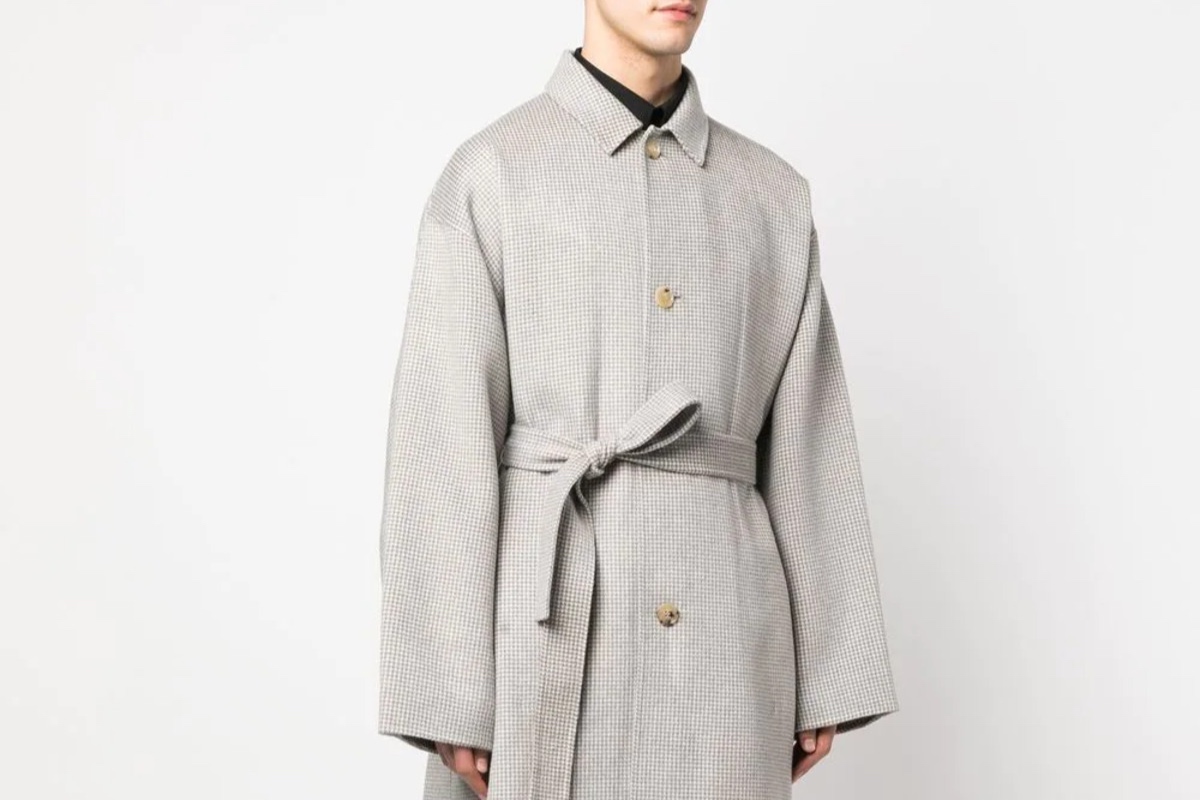 PAUSE or Skip: Acne Studios Tied-Waist Single-Breasted Coat