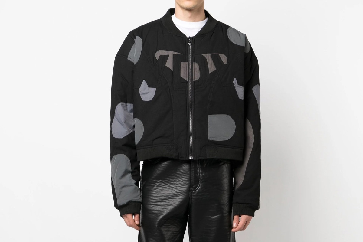 PAUSE or Skip: Who Decides War Black Digi Bomber Jacket