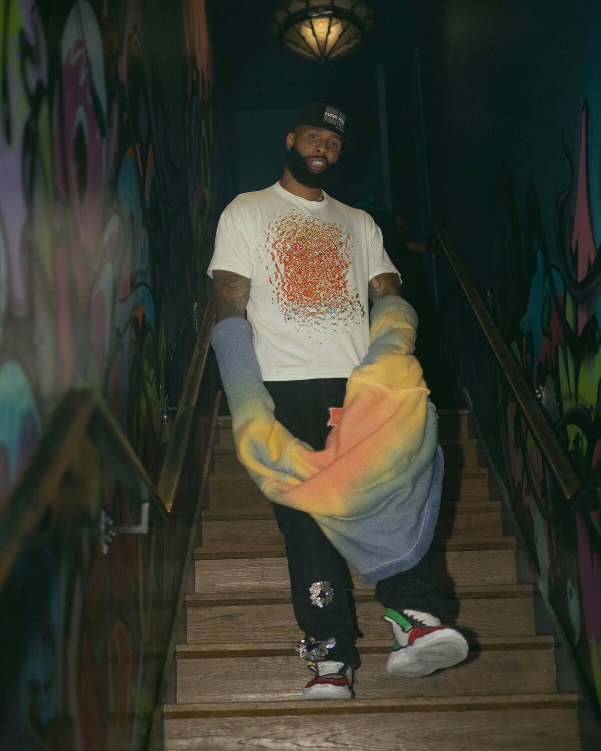 SPOTTED: Odell Beckham Jr Lives his Best Life in Marni, Chrome