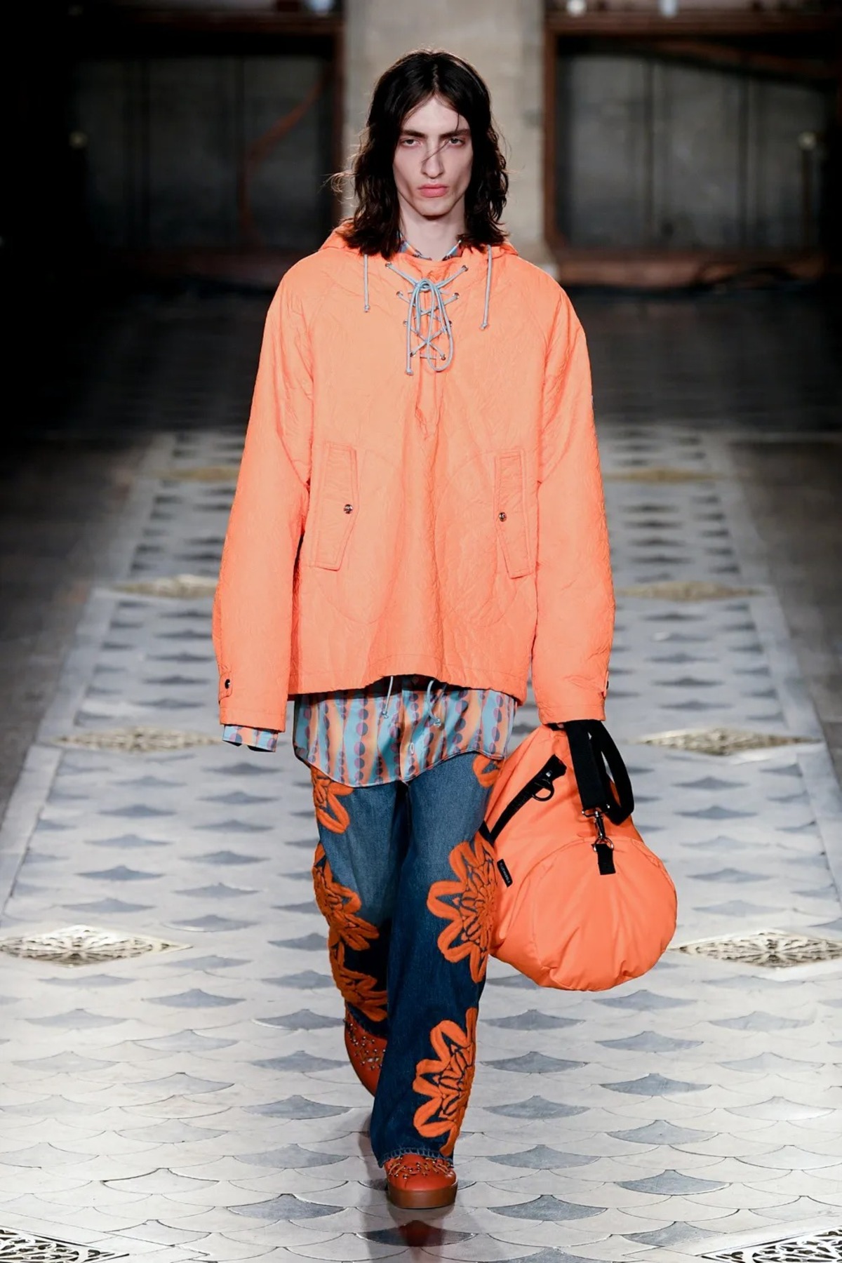 PFW: BLUEMARBLE Spring Summer 2023 Collection - Male Model Scene