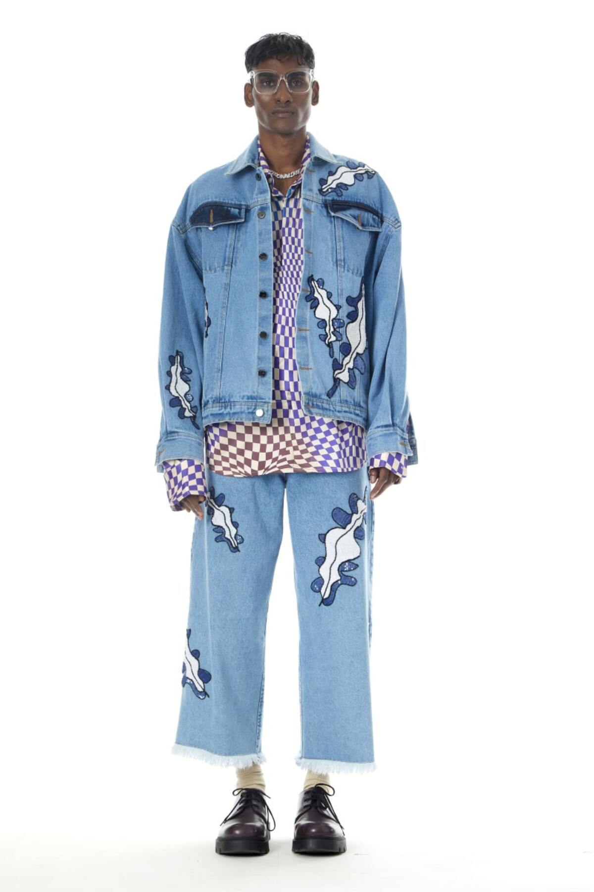 Vetements tribal denim on sale jacket