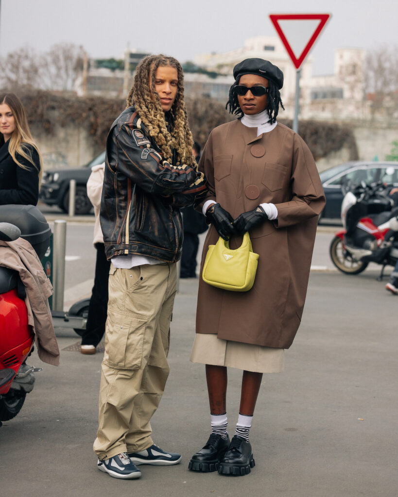 Street Style Shots: Guests @ Louis Vuitton PFW Show – PAUSE Online