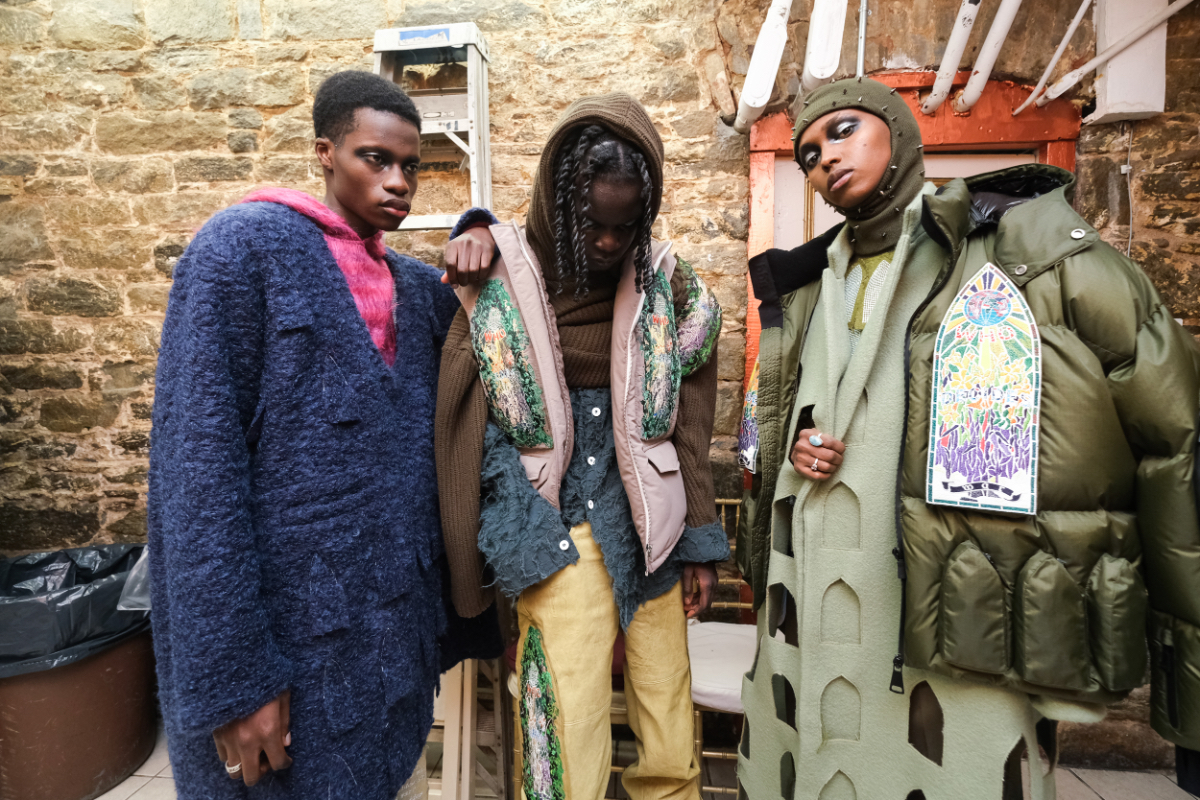 NYFW: Backstage at Who Decides War Fall/Winter 2023