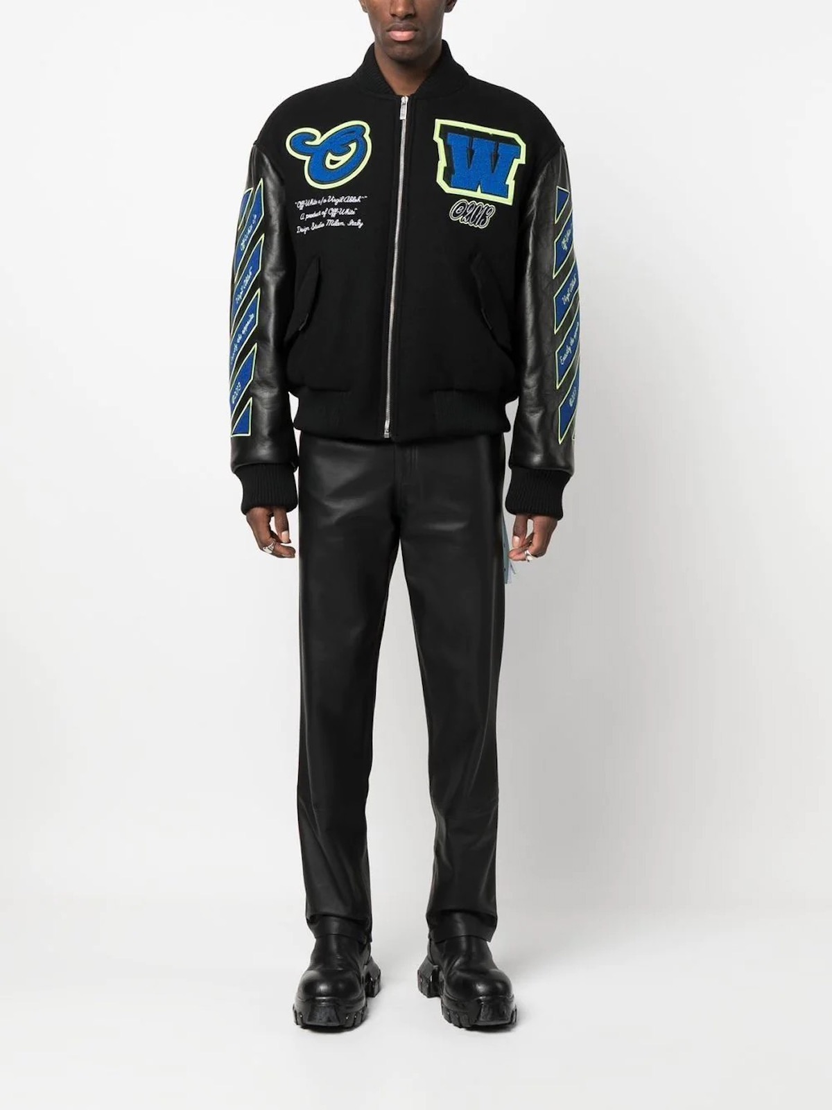 PAUSE or Skip: Louis Vuitton Leather Embroidered Varsity Jacket
