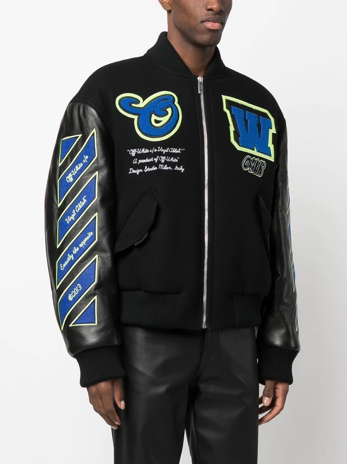 PAUSE or Skip: Louis Vuitton Leather Embroidered Varsity Jacket