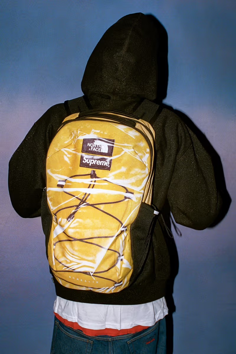 Supreme The North Face Printed Borealis Trompe L'oeil Backpack