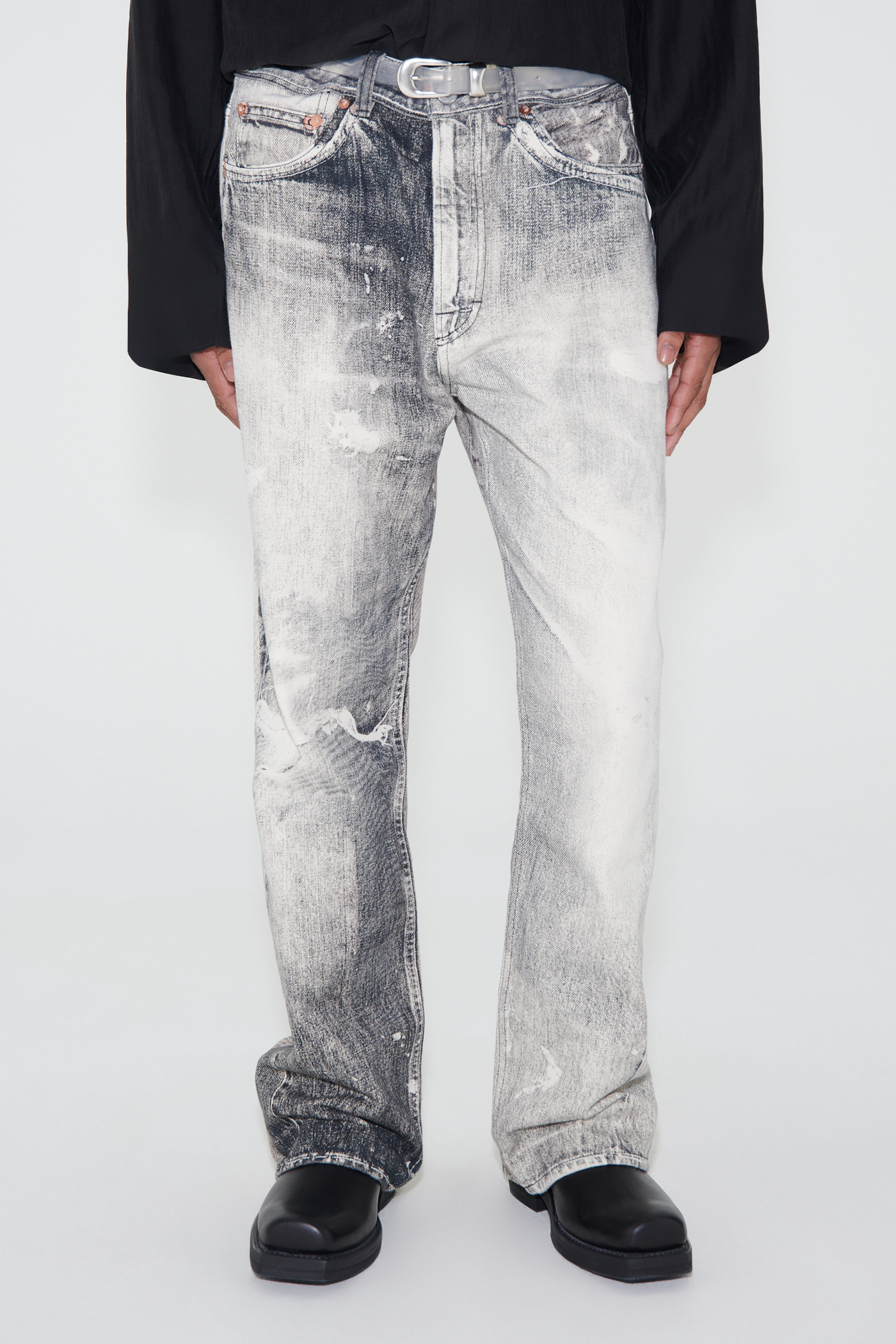 PAUSE or Skip: Our Legacy Third Cut Digital Print Jeans in Ink