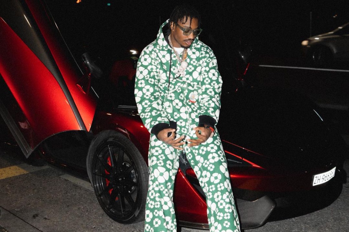 SPOTTED: Lil Tjay Stands Loud & Proud in Full Marni x Carhartt WIP Ensemble