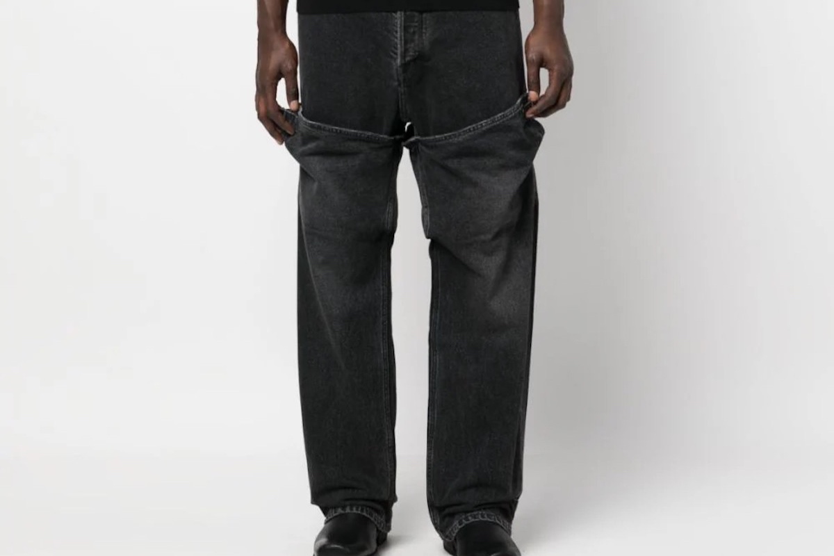 PAUSE or Skip: AMBUSH Straight-Leg Panelled Jeans