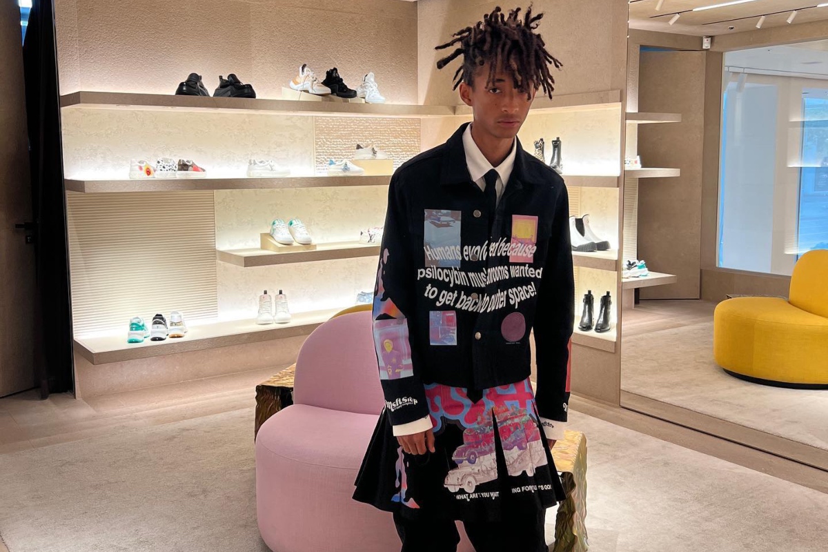 SPOTTED: Jaden Smith mixes MSFTSrep with Louis Vuitton – PAUSE Online