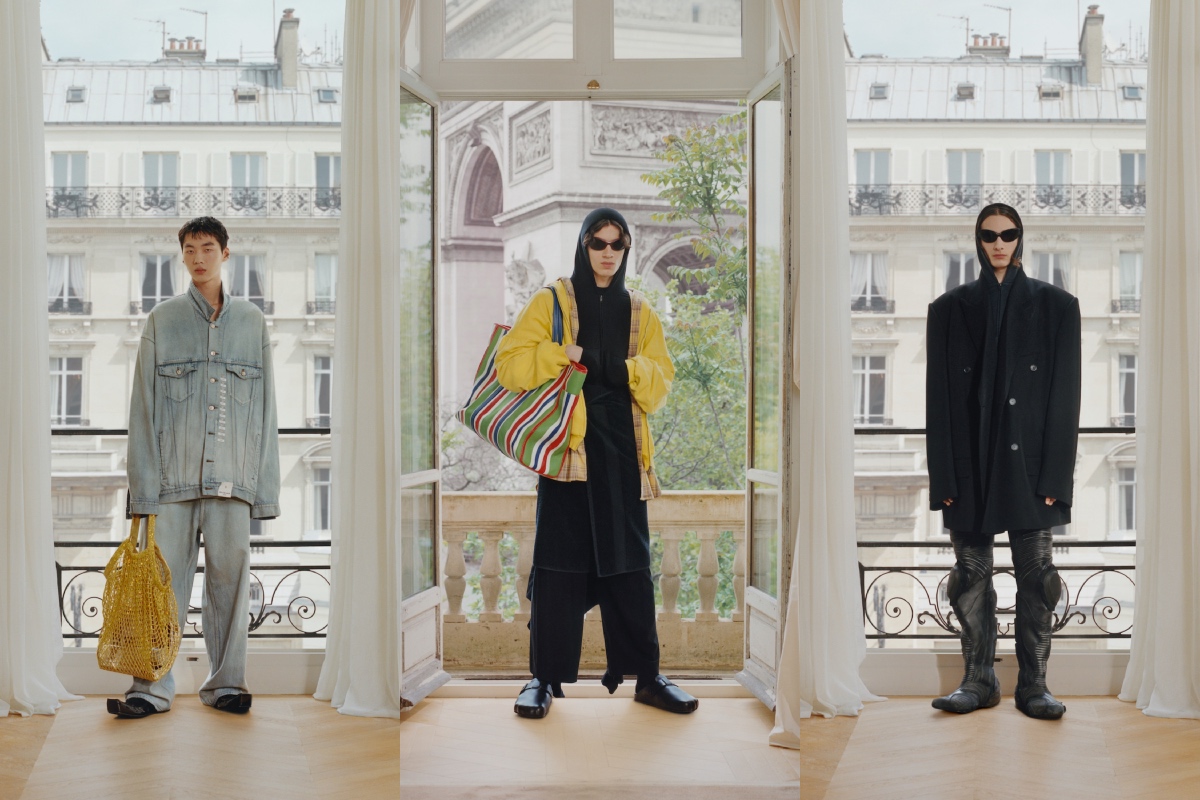 Balenciaga Reveals New Spring 2024 Lookbook in Paris