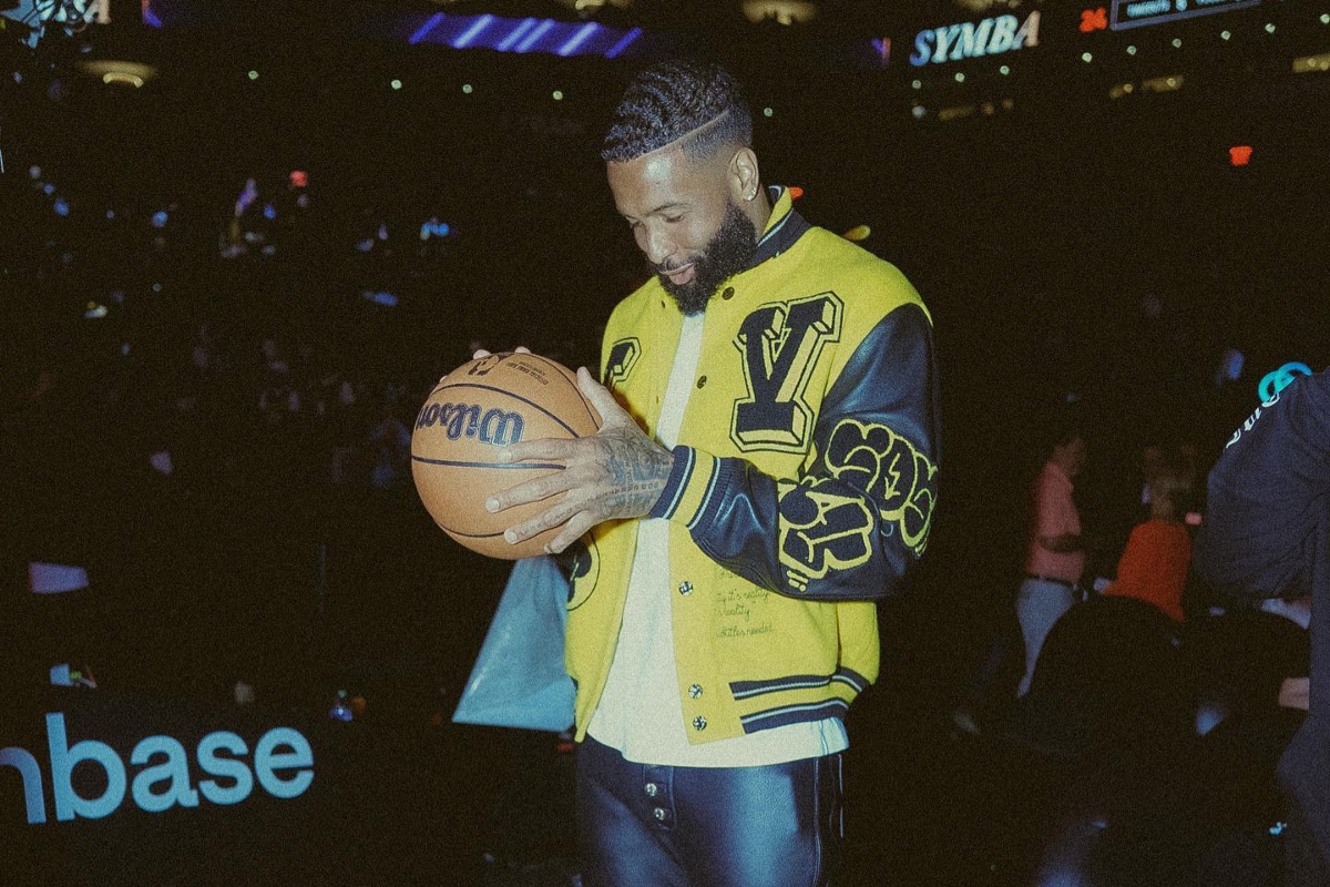 Odell Beckham Jr. Wears Louis Vuitton x Supreme and Off - There