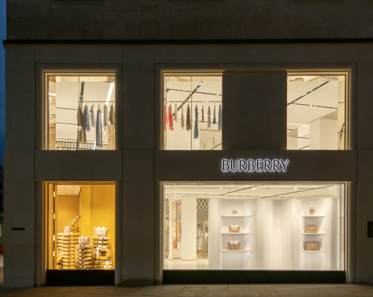 Burberry Reopens its Flagship Store on London’s New Bond Street