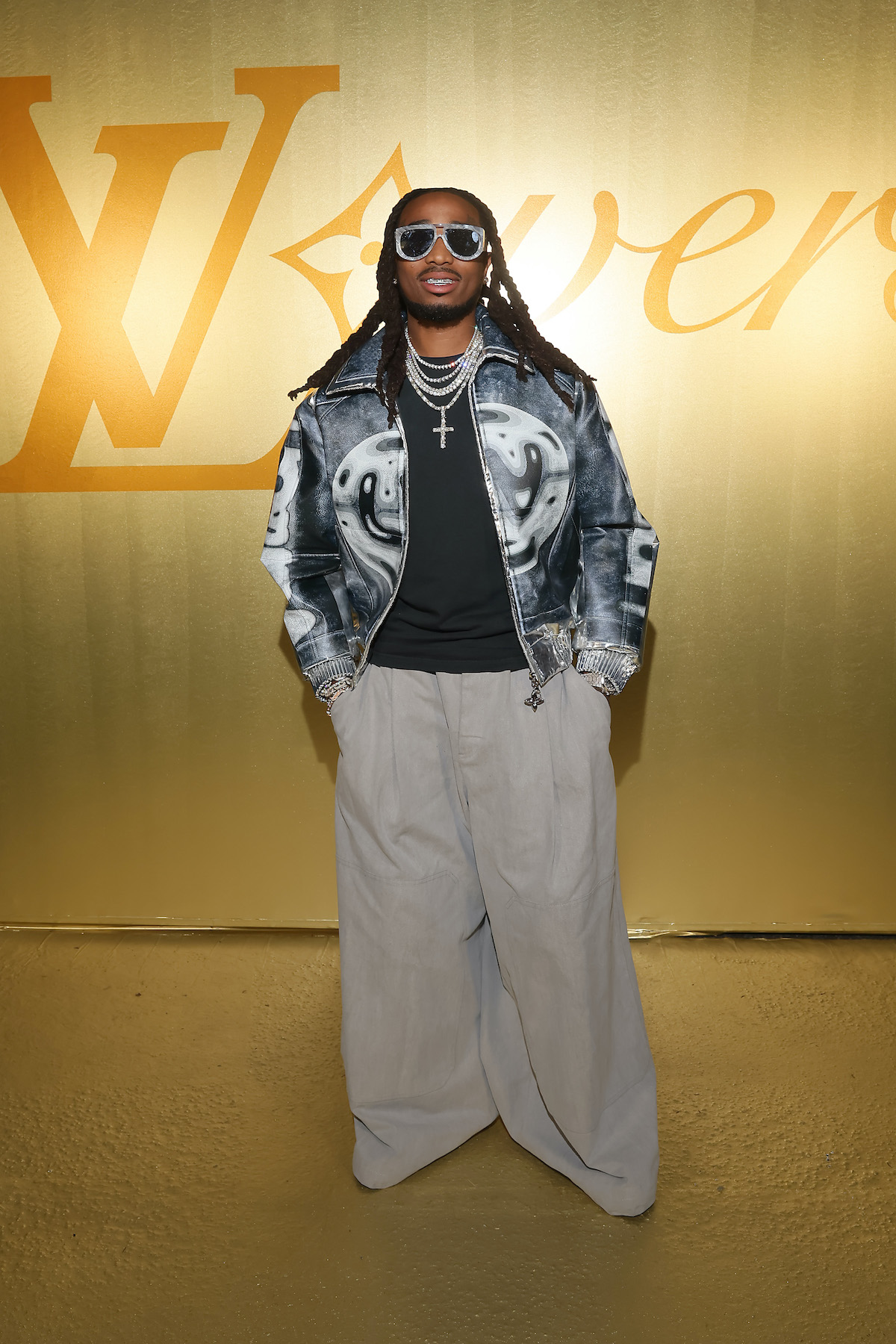 J Balvin attends the Louis Vuitton Menswear Spring Summer 2023 show News  Photo - Getty Images
