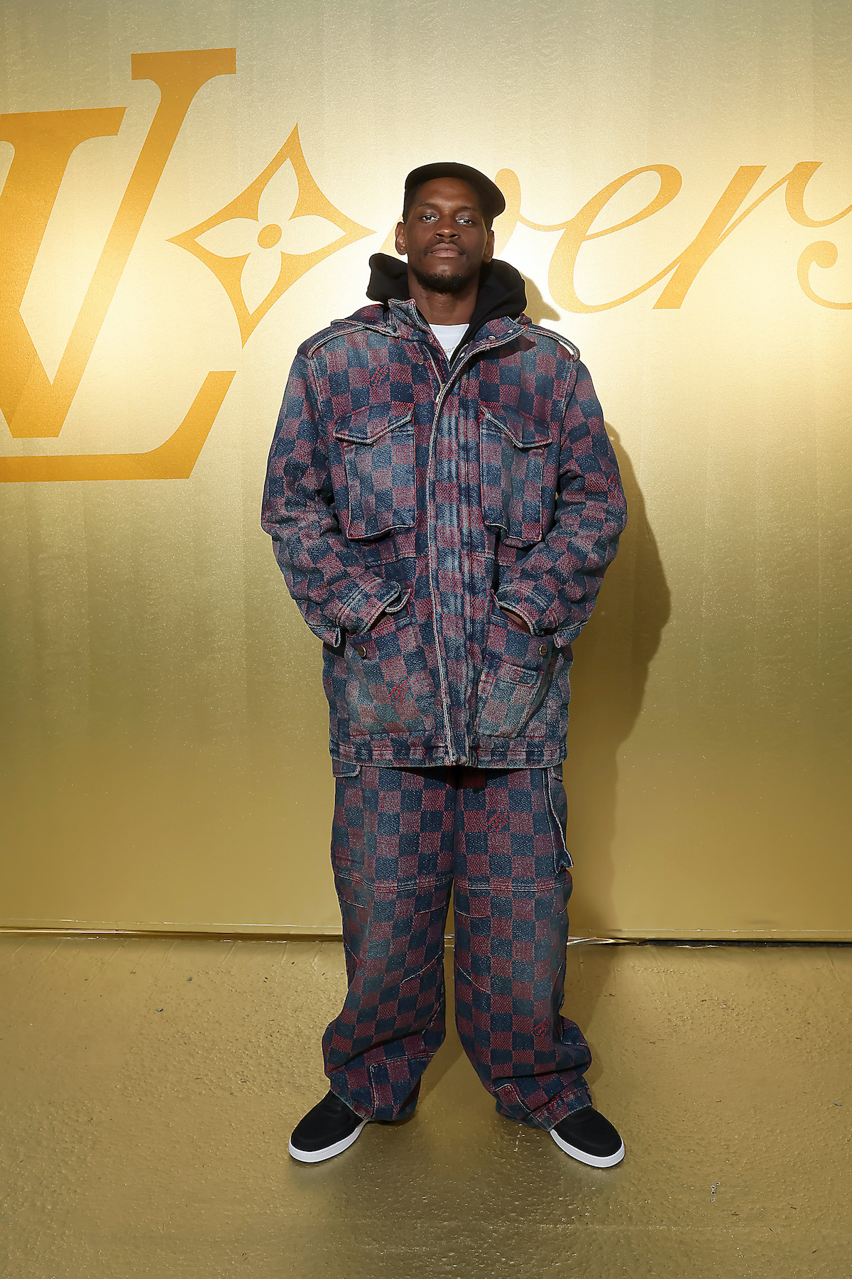 Skepta out strolling in LV puffer, @lessiswore