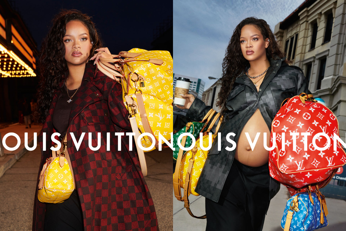 Rihanna Flaunts Baby Bump in Louis Vuitton's Spring/Summer 2024 Menswear  Campaign – PAUSE Online
